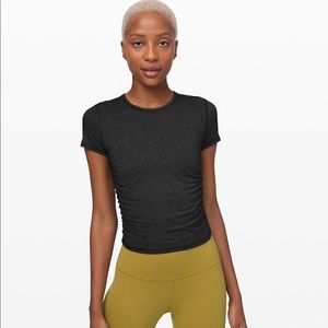 Lululemon Without Pause Short Sleeved Top